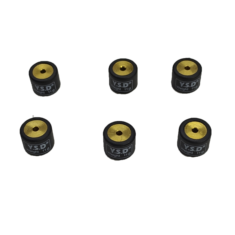 ΜΠΙΛΙΕΣ ΦΥΓΟΚΕΝΤΡΙΚΟΥ 15 Χ 12  11gr ΣΕΤ(6ΤΕΜ) YSD