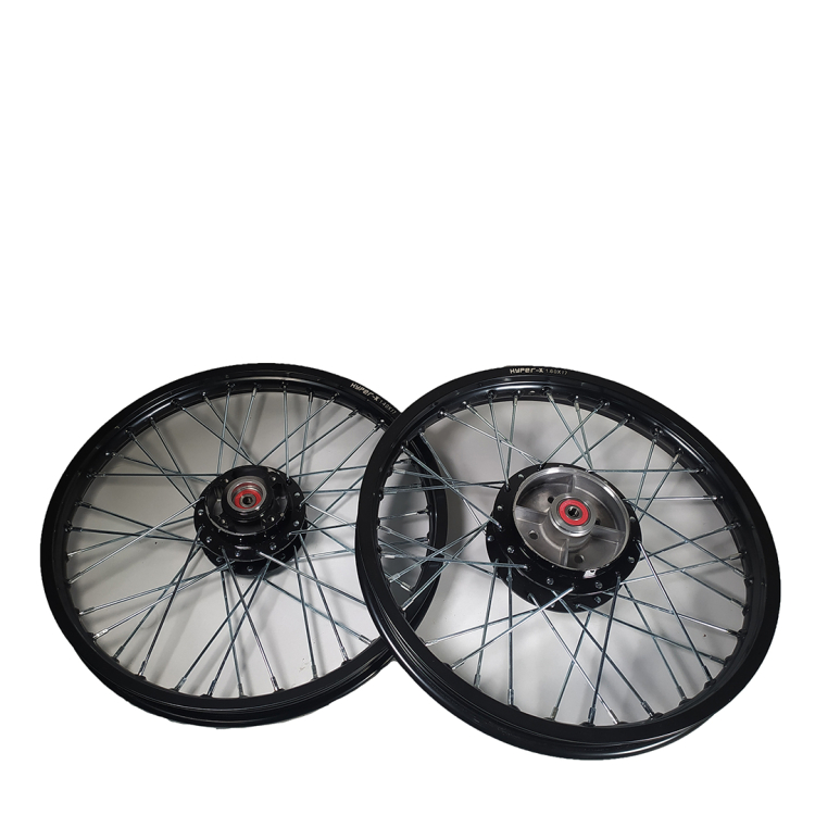 ΖΑΝΤΕΣ ΣΕΤ YAMAHA CRYPTON R 105 F1ZR ΑΛΟΥΜΙΝΙΟΥ ΜΑΥΡΟ ΖΕΥΓΟΣ HYPER-X