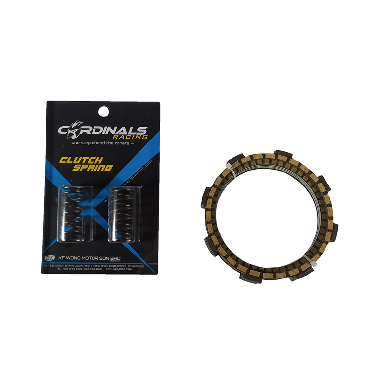 ΔΙΣΚΟΙ ΣΥΜΠΛΕΚΤΗ YAMAHA Z125 ΣΕΤ ΜΕ ΕΛΑΤΗΡΙΑ CARDINALS