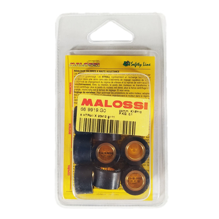 ΜΠΙΛΙΕΣ ΦΥΓΟΚΕΝΤΡΙΚΟΥ 20 Χ 12 11gr ΣΕΤ(8ΤΕΜ) MALOSSI 669919GO