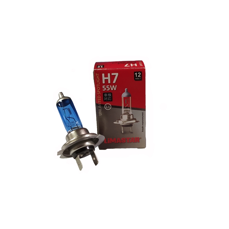 ΛΑΜΠΑ 12V 55W H7 COOL BLUE +50% SUPER WHITE LIMASTAR