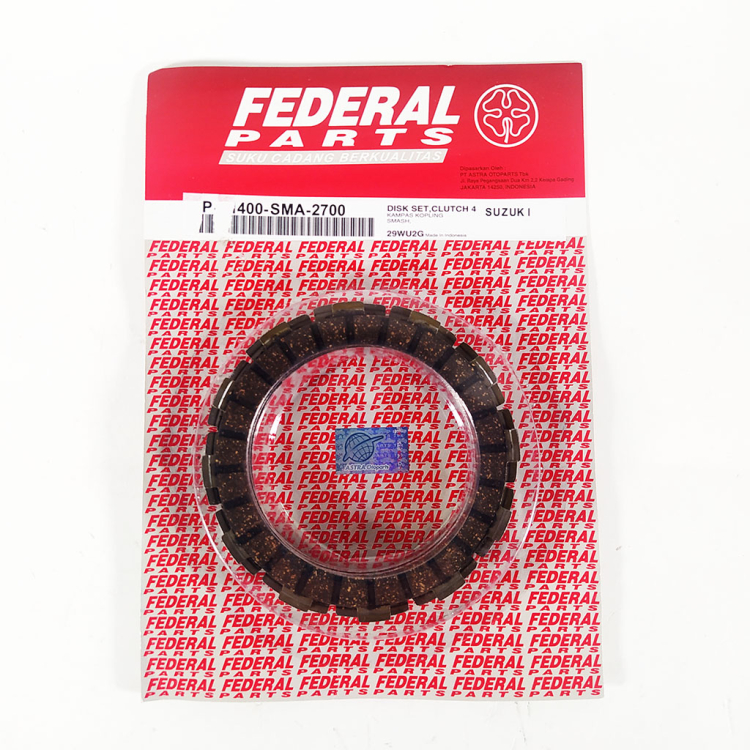 ΔΙΣΚΟΙ ΣΥΜΠΛΕΚΤΗ SUZUKI ADDRESS 125 ΣΕΤ FEDERAL
