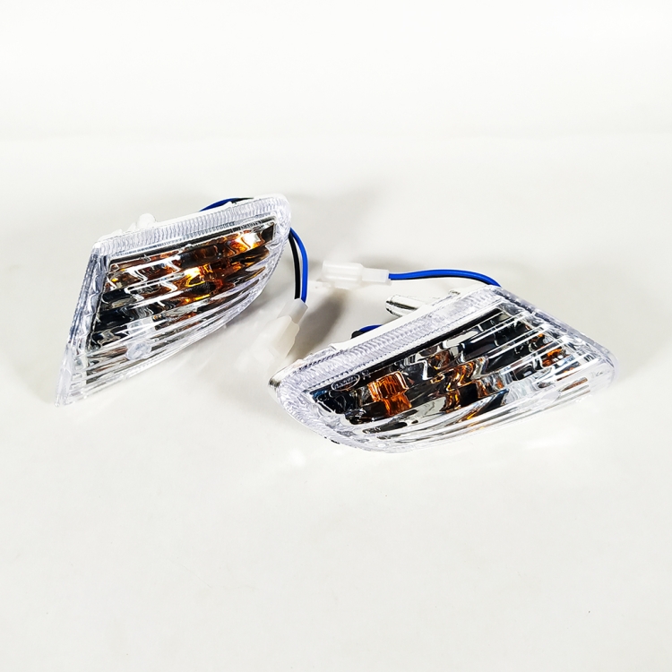 ΦΛΑΣ HONDA SUPRA ΕΜΠΡΟΣ ΣΕΤ ΔΙΑΦΑΝΟ ΛΕΥΚΟ NARITA