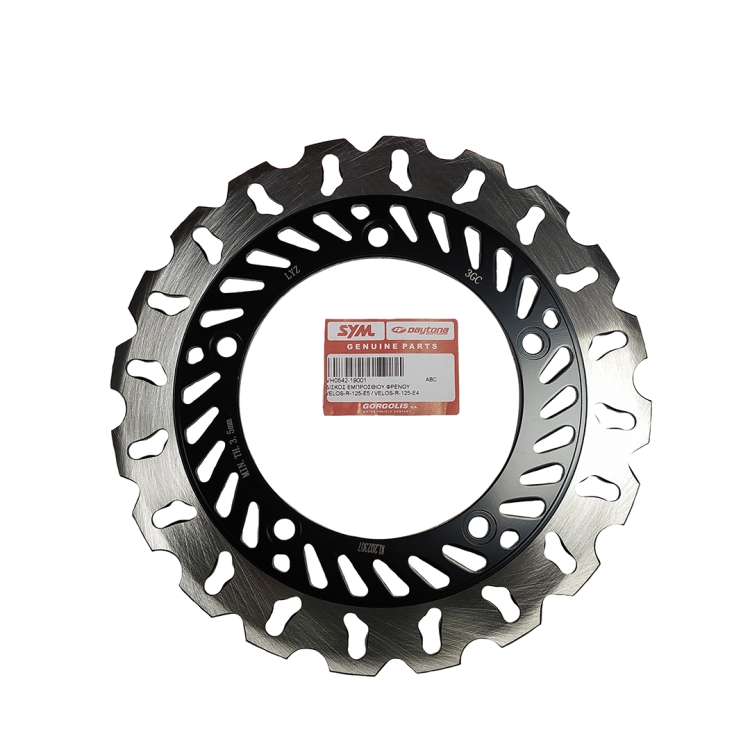 ΔΙΣΚΟΠΛΑΚΑ ΕΜΠΡΟΣ DAYTONA VELOS-R-125-E5 VELOS-R-125-E4 ΓΝΗΣΙΑ