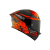 ΚΡΑΝΟΣ KYT FF TT-REVO COMBUSTION ORANGE